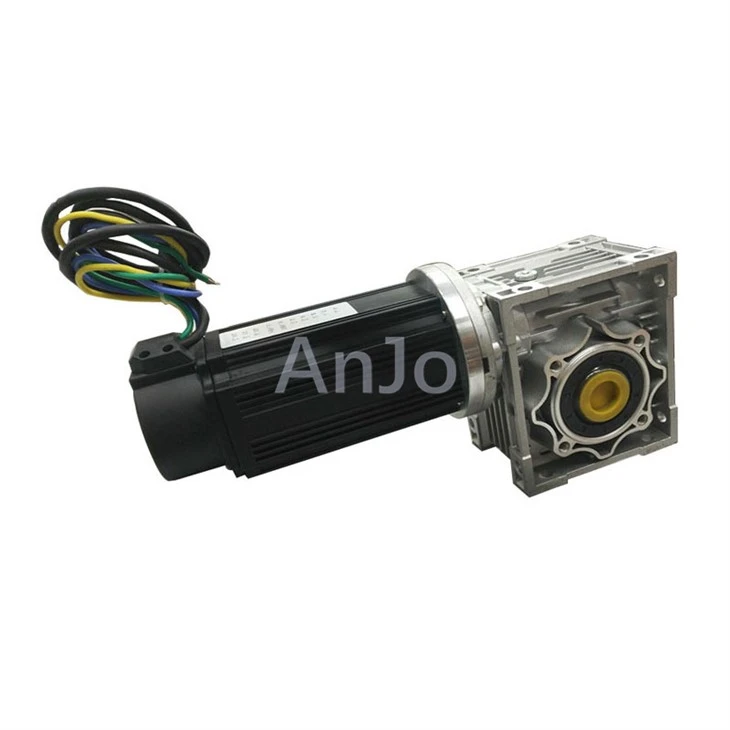 Servo worm gear motor